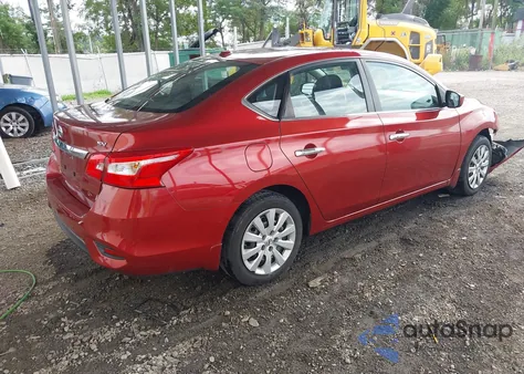 2016 Nissan Sentra Sv из США, поврежденный, VIN 3N1AB7AP5GY239436